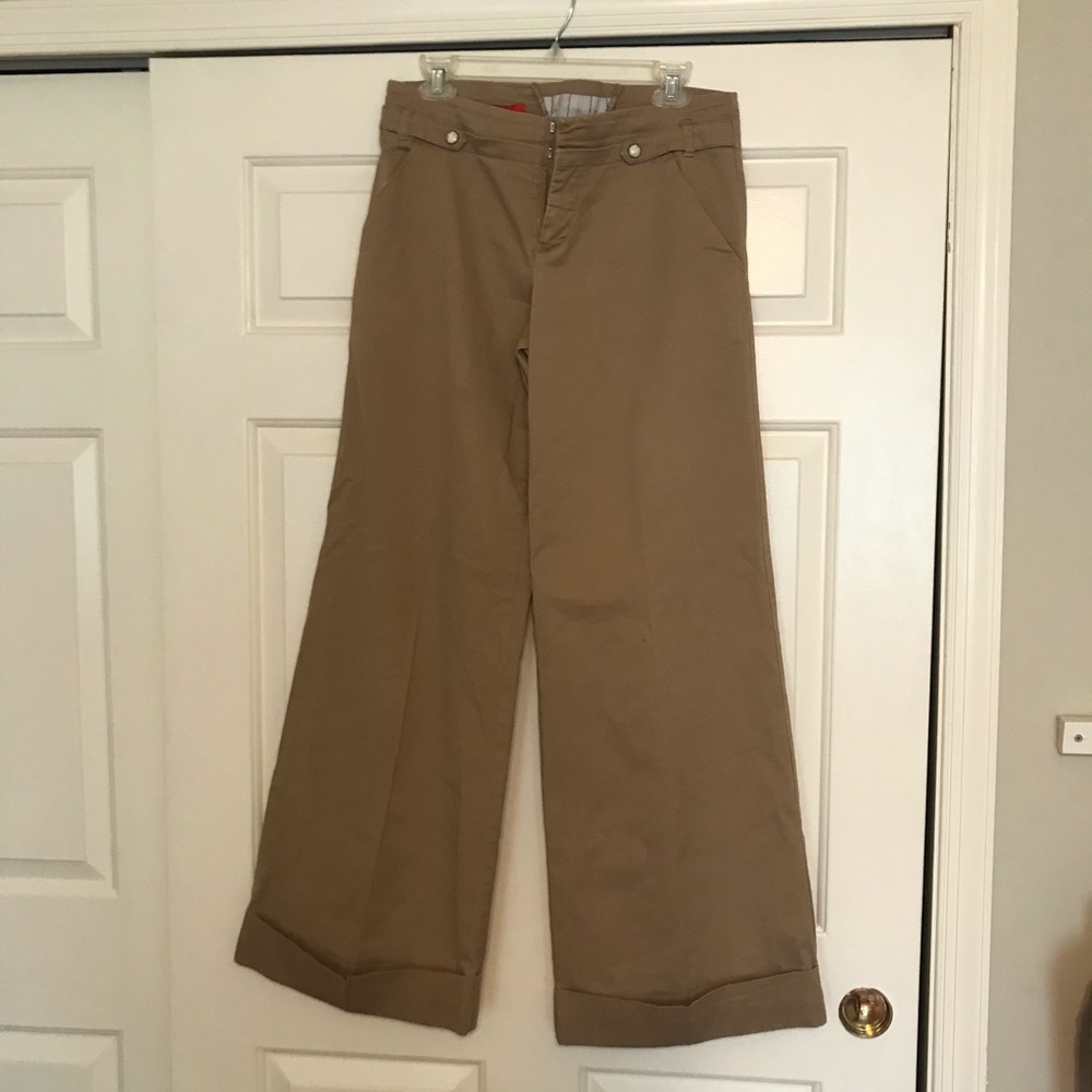 Anthropologie Cartonnier Continuum Lace Up Pants